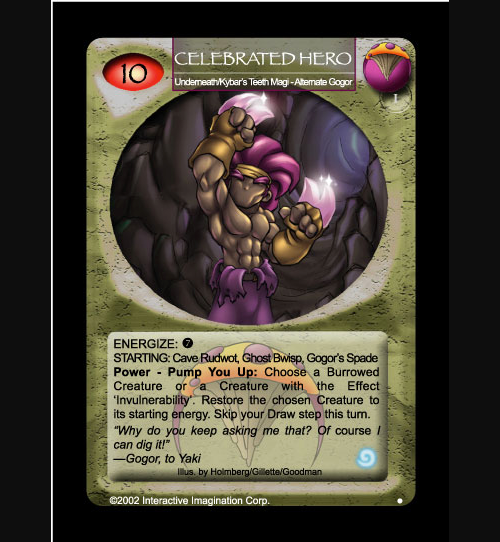 Celebrated Hero - Underneath - Foil